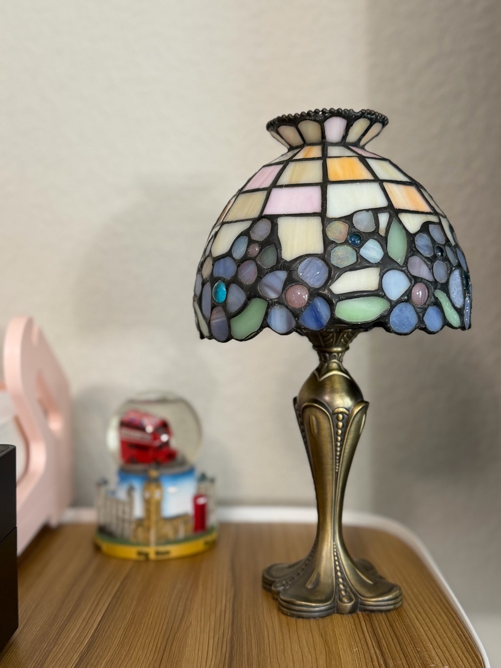 PartyLite Vintage Hydrangea Tiffany-style 2002